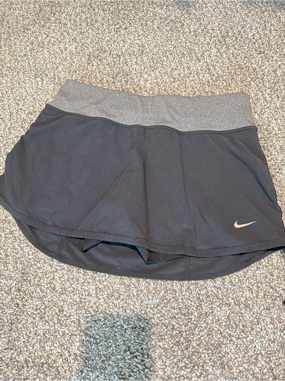 Nike Dri-fit women’s black tennis golf running skirt skirt shorts size S